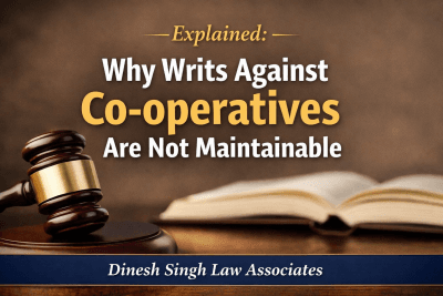 Writ against co-operatives