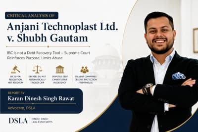 Anjani Technoplast Ltd. v. Shubh Gautam