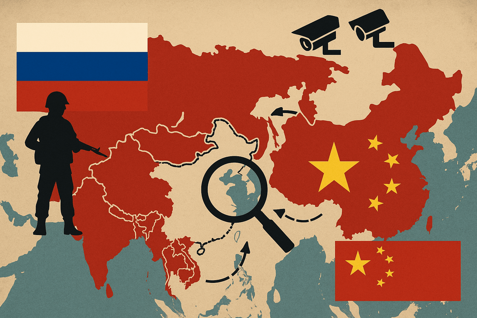 Russia China border surveillance – Strategic intelligence gap in Far East due to Ukraine war