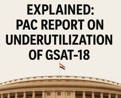 PAC Report on GSAT-18 Underutilization