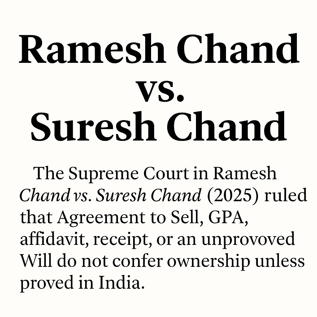 Will and Title Disputes in India