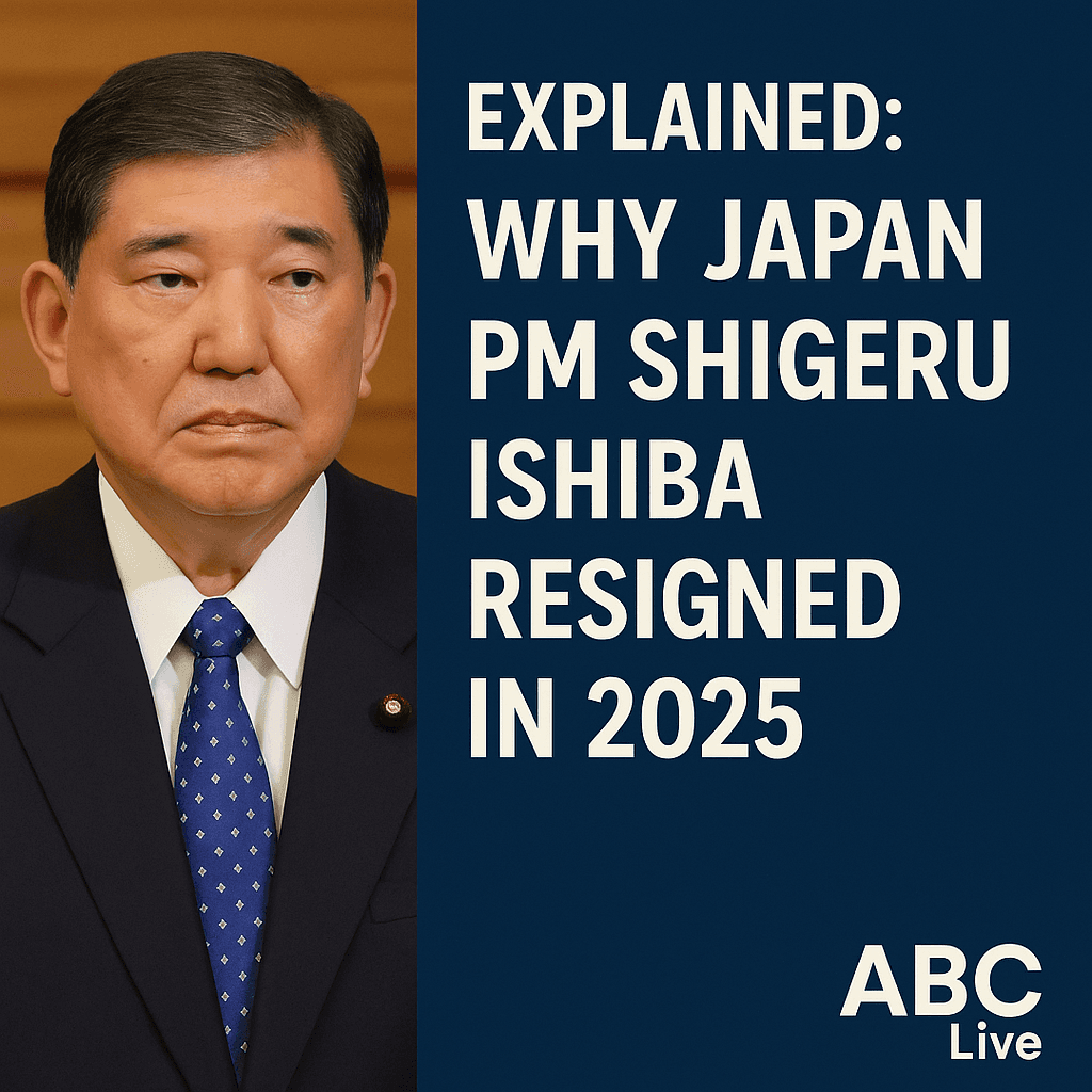 Japan PM Shigeru Ishiba