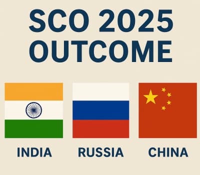 SCO Summit 2025 Outcome