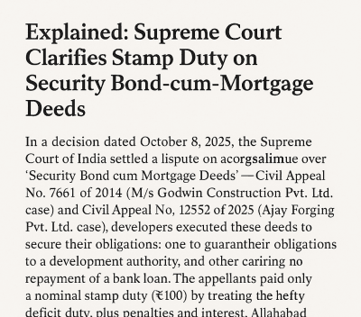 SC 2025 Ruling on Stamp Duty