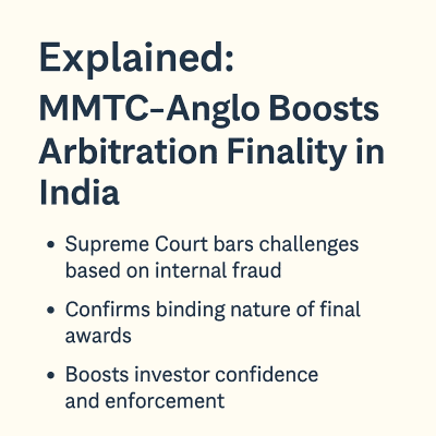 MMTC–Anglo Supreme Court Judgment