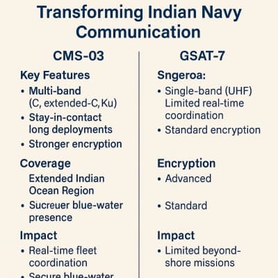 CMS-03 vs GSAT-7 capabilities