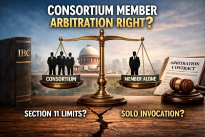 Consortium Member Arbitration Right