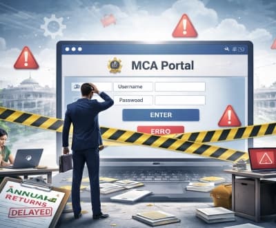 MCA Portal Not Wokring