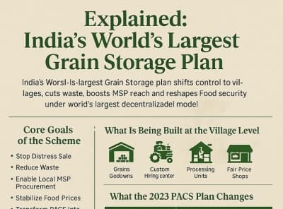 India’s World’s Largest Grain Storage