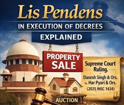 Lis Pendens in Execution of Decrees