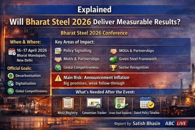 Bharat Steel 2026 conference