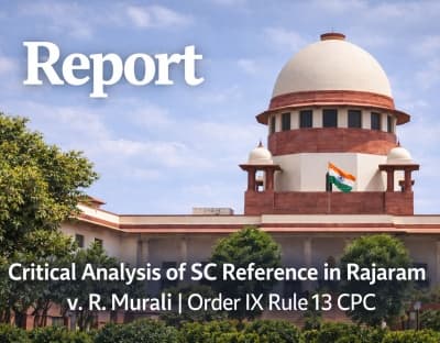 N. Rajaram v. R. Murali & Ors.