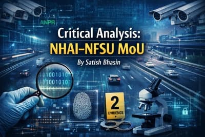 NHAI–NFSU MoU