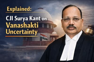 Surya Kant on Vanashakti Uncertainty