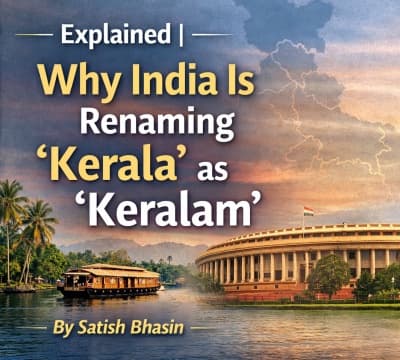 Kerala as Keralam.