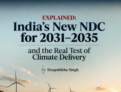 India's climate challenge: 2031-2035 NDC