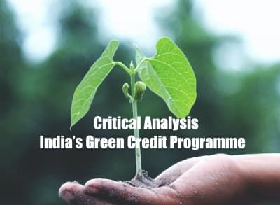 India’s Green Credit Programme