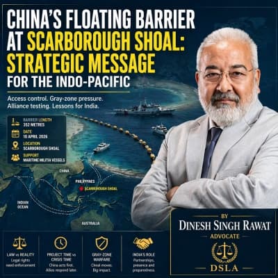 China’s Floating Barrier at Scarborough Shoal