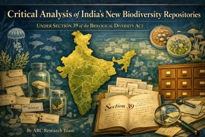 India’s Biodiversity Repositories Notification