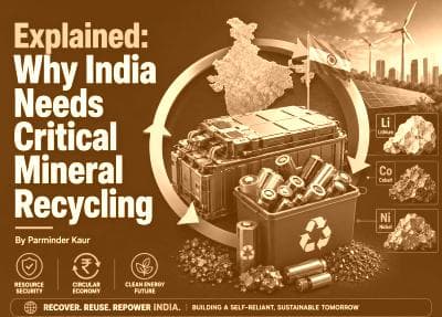 Explained: Why India Needs Critical Mineral Recycling